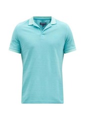 Vilebrequin - Logo-embroidered Cotton- Piqué Polo Shirt - Mens - Light Blue