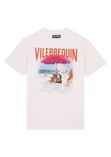 Vilebrequin Wave Beach Cotton T-Shirt