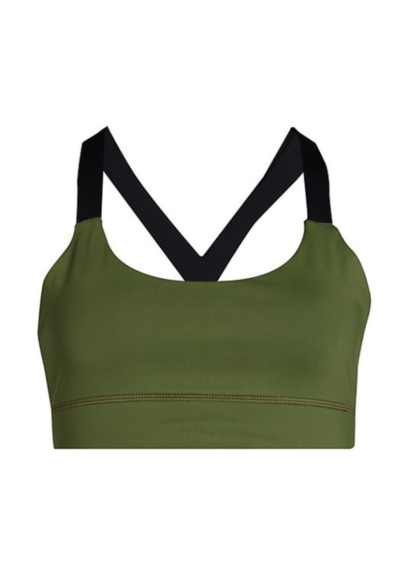 thick strap sports bra