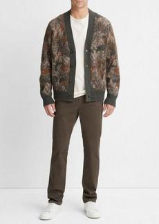 Vince Abstract Floral Cardigan