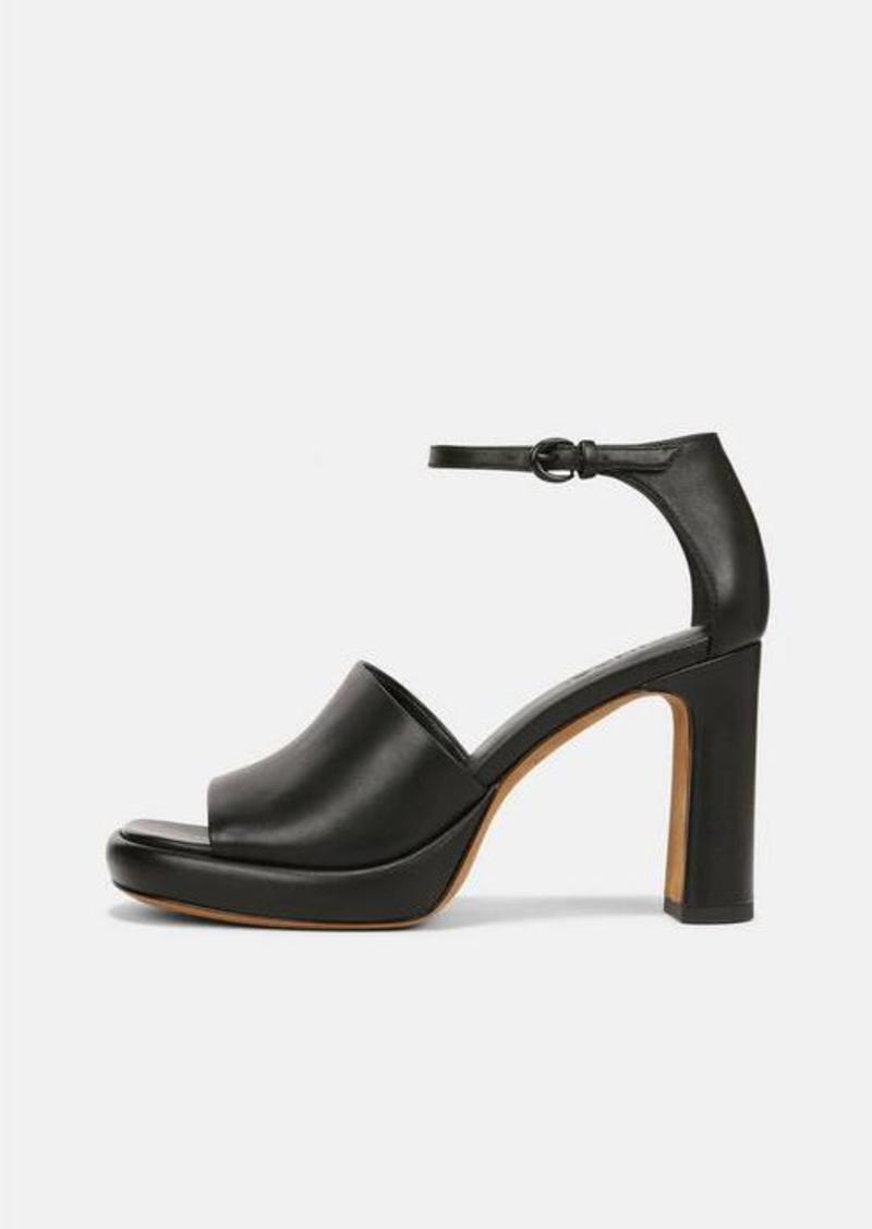 Vince Amara Leather Platform Heel