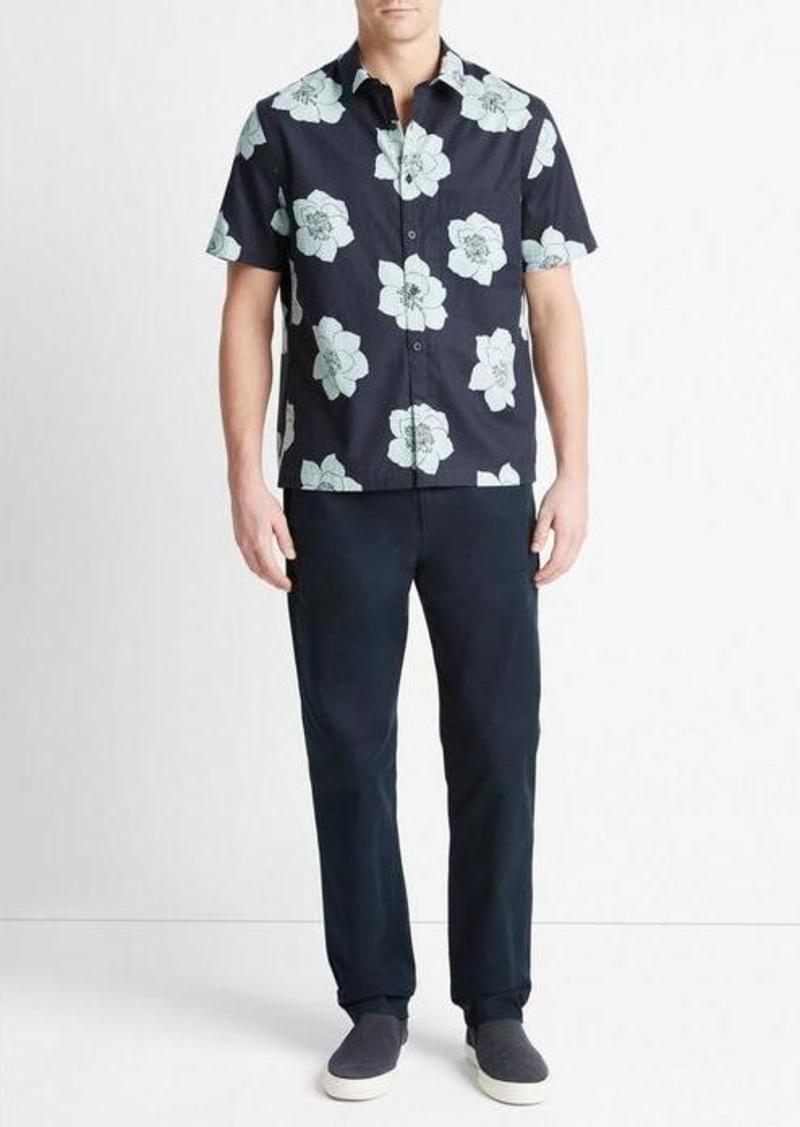 Vince Apple Blossom Short-Sleeve Shirt