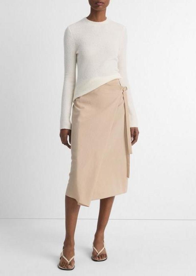 Vince Asymmetric Wrap Skirt