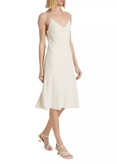 Vince Ballet Slip Midi-Dress