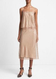 Vince Beaded Sequin Straight Camisole