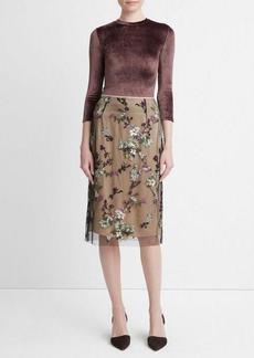 Vince Begonia Sequin Skirt