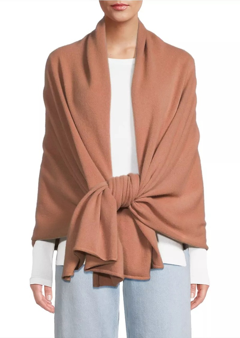 Vince Boiled Cashmere Blanket Wrap