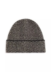 Vince Bouclé Herringbone Beanie