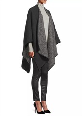 Vince Bouclé Herringbone Cape