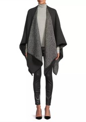 Vince Bouclé Herringbone Cape