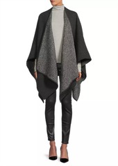 Vince Bouclé Herringbone Cape