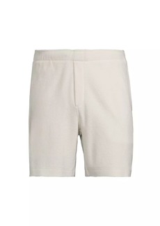 Vince Bouclé Stretch-Cotton Shorts