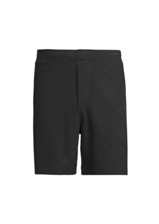 Vince Bouclé Stretch-Cotton Shorts
