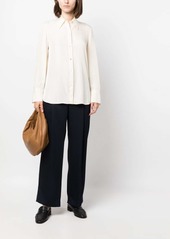 Vince box-pleat high-waisted trousers
