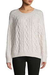 Vince Cable-Knit Merino Wool-Blend Sweater