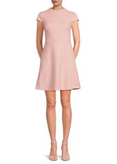 Vince Camuto Boucle Fit & Flare Dress