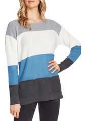 Vince Camuto Colorblock Pocket Sweater