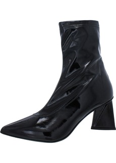 Vince Camuto Courtniee Womens Faux Leather Embossed Ankle Boots
