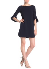 Vince Camuto Crepe Knit Solid Dress