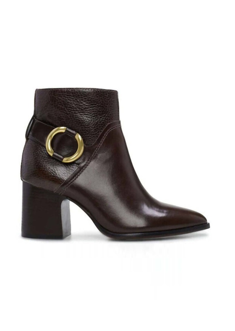 Vince Camuto Evelanna Ankle Boot In Root Beer