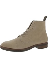 Vince Camuto ferko Mens Suede Combat & Lace-Up Boots