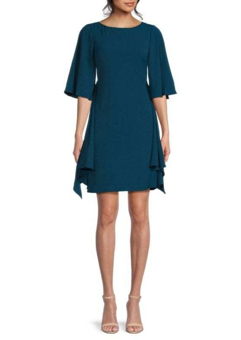 Vince Camuto Flutter Sleeve Mini Dress