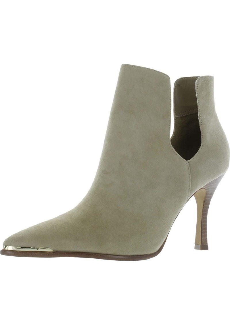 Vince Camuto Frendin Womens Cut-Out Pointed Toe Chelsea Boots