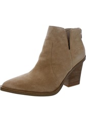 Vince Camuto Gwelona Womens Suede Pointed Toe Ankle Boots