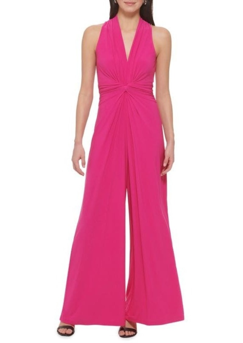 Vince Camuto Ity Twisted Wide Leg Jumpsuit