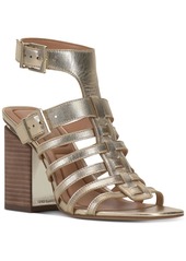 Vince Camuto Hicheny Womens Leather Caged Slingback Sandals