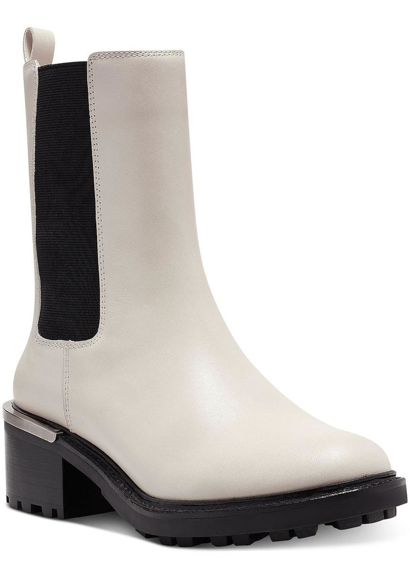 Vince Camuto Kourtly Womens Lugged Sole Mid-Calf Boots