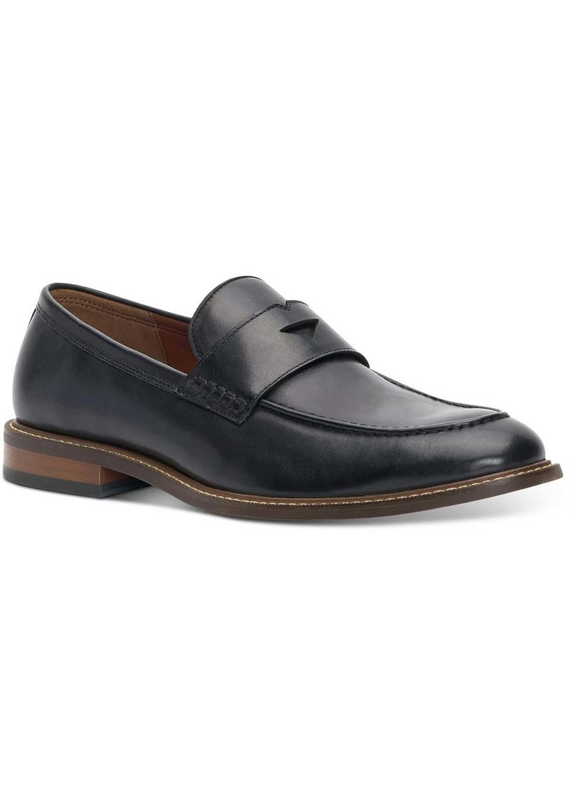 Vince Camuto Mens Leather Slip-On Loafers