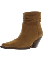 Vince Camuto Nerlinji Womens Suede Pointed Toe Ankle Boots