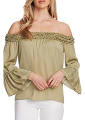 Vince Camuto Off-the-Shoulder Bell Sleeve Blouse