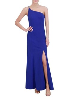 Vince Camuto One Shoulder Fit & Flare Gown