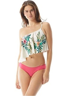 Vince Camuto Pacific Grove One Shoulder Asymmetrical Tankini Top