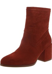 Vince Camuto Pailey Womens Suede Zipper Ankle Boots