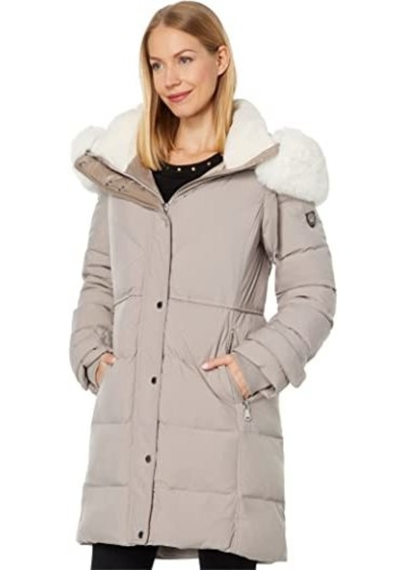 Vince Camuto Parka w/ Faux Sherpa V22759