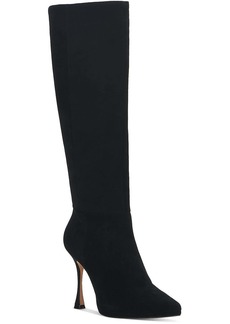 Vince Camuto Peviolia Womens Suede Pointed Toe Knee-High Boots