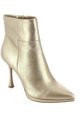 Vince Camuto Pitonnda Womens Pointed Toe Leather Ankle Boots