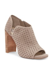 Vince Camuto Prisha Perforated Open Toe Bootie