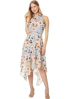 Vince Camuto PTD Novelty Chiffon Midi Dress