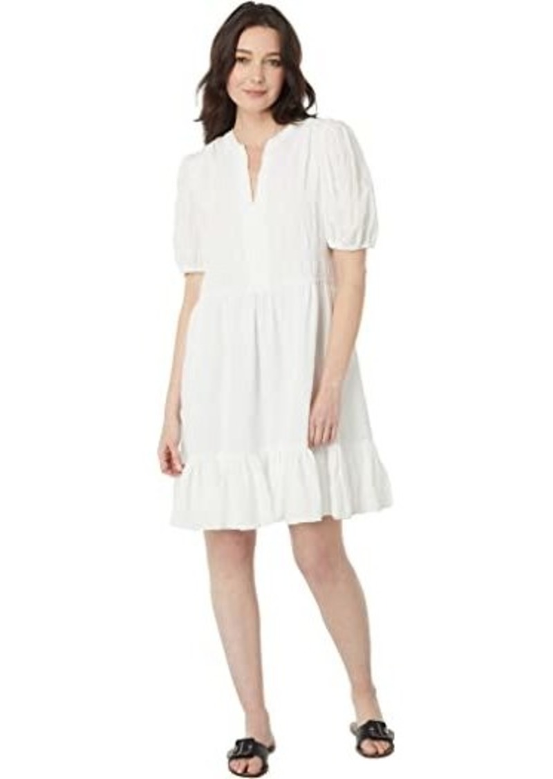 Vince Camuto Puff Sleeve Babydoll Dress