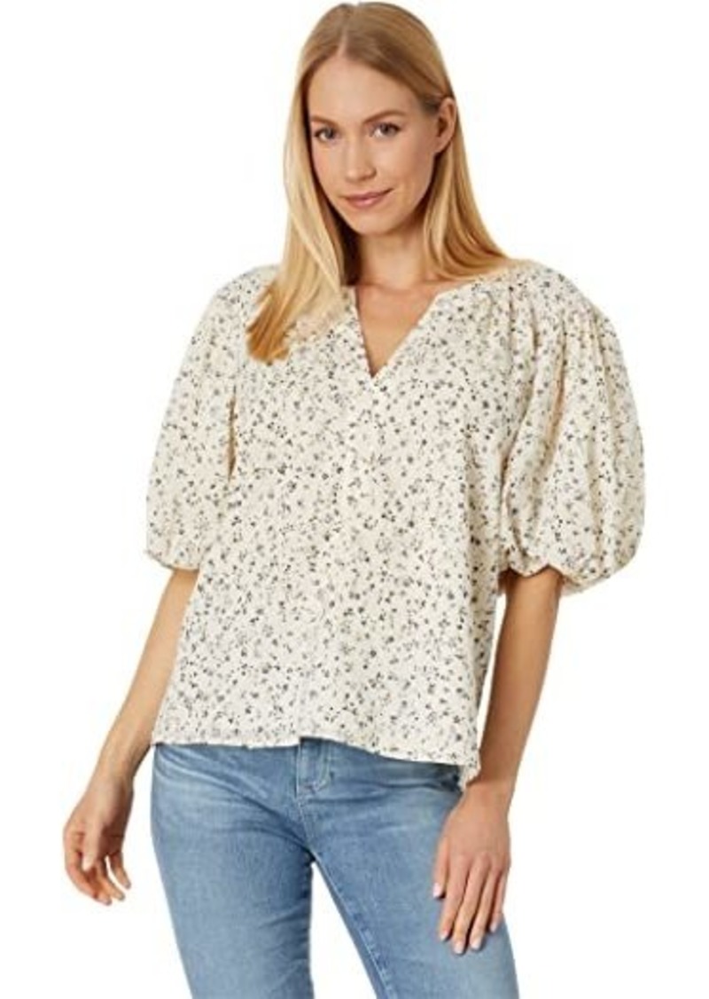 Vince Camuto Raglan Puff Sleeve Blouse