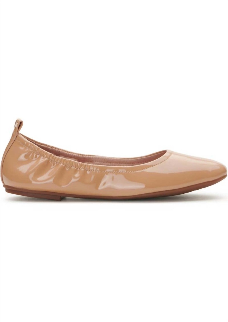 Vince Camuto Ronjlita Chic Ballet Flats In Beige