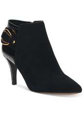 Vince Camuto Selmente Womens Buckle Pointed Toe Booties