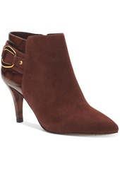 Vince Camuto Selmente Womens Buckle Pointed Toe Booties