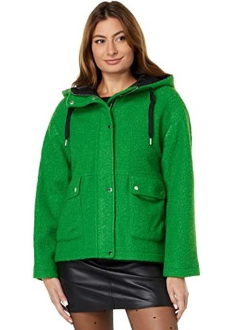 Vince Camuto Short Hooded Wool Jacket V22724