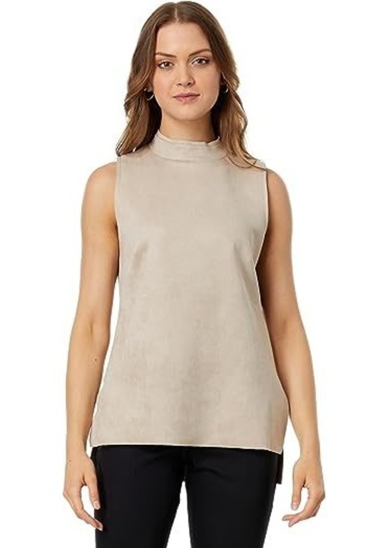 Vince Camuto Sleeveless Mock Neck Blouse