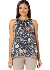 Vince Camuto Sleeveless Nevada Bouquet Blouse